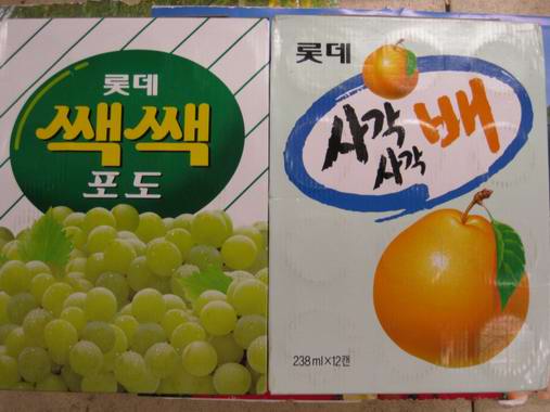 韩国葡萄汁 梨汁